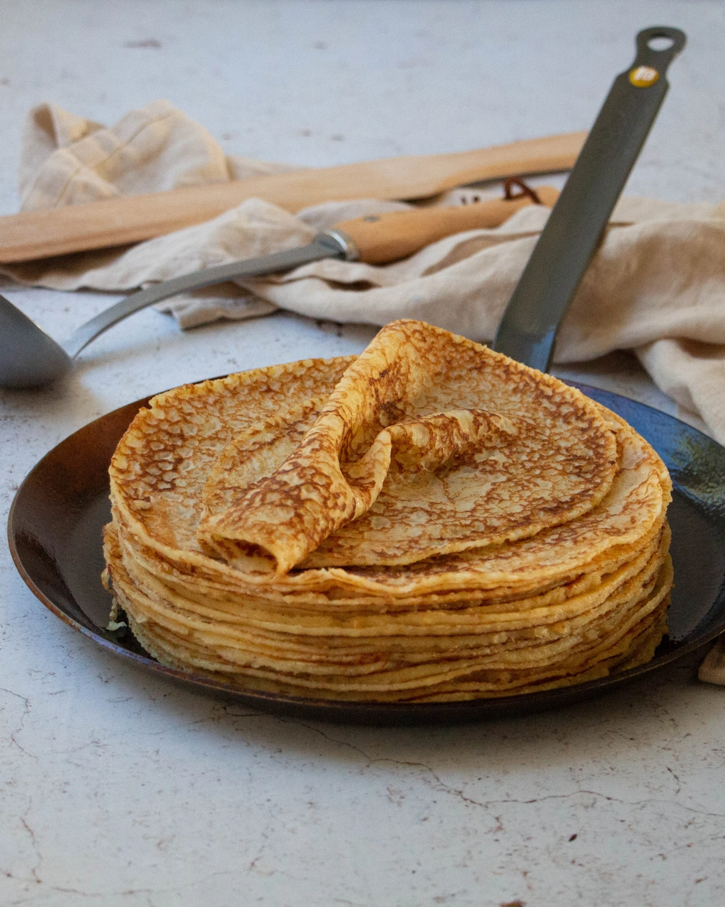 De Buyer Crêpespfanne 24 cm - Eisenpfanne 7