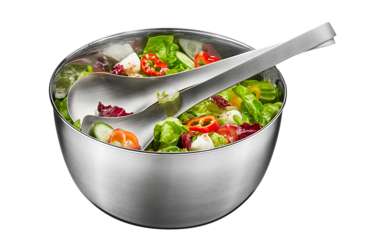 Gefu Edelstahl Salatschleuder Speedwing mit Edelstahlschüssel 6