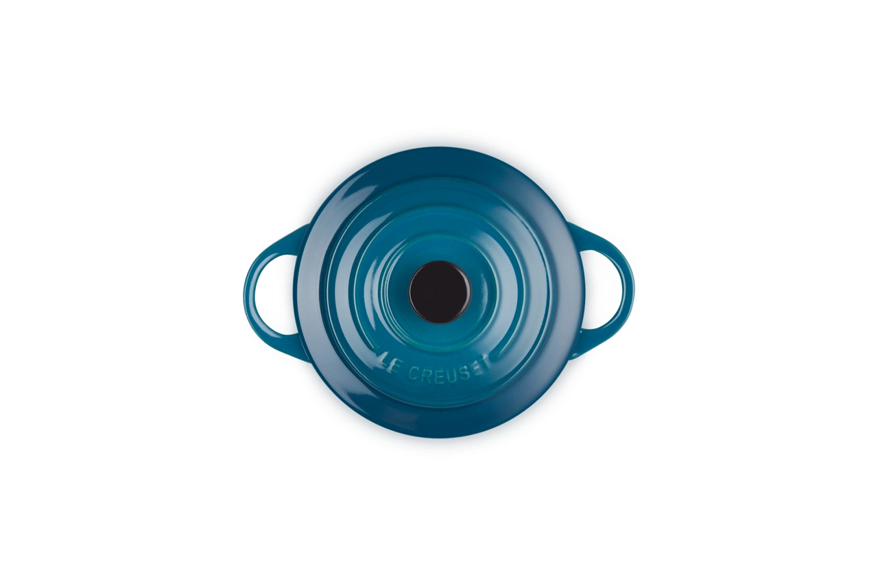 Le Creuset Mini Cocotte deep teal / grünblau deep teal / grünblau 4