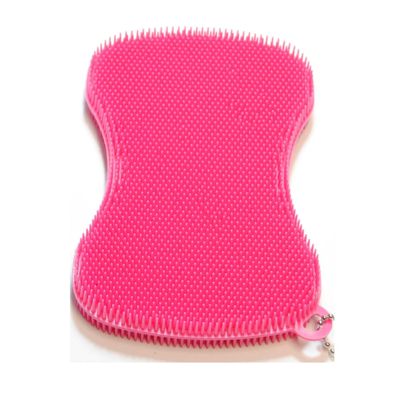 Kochblume Silikon Schwamm rechteckig pink 1