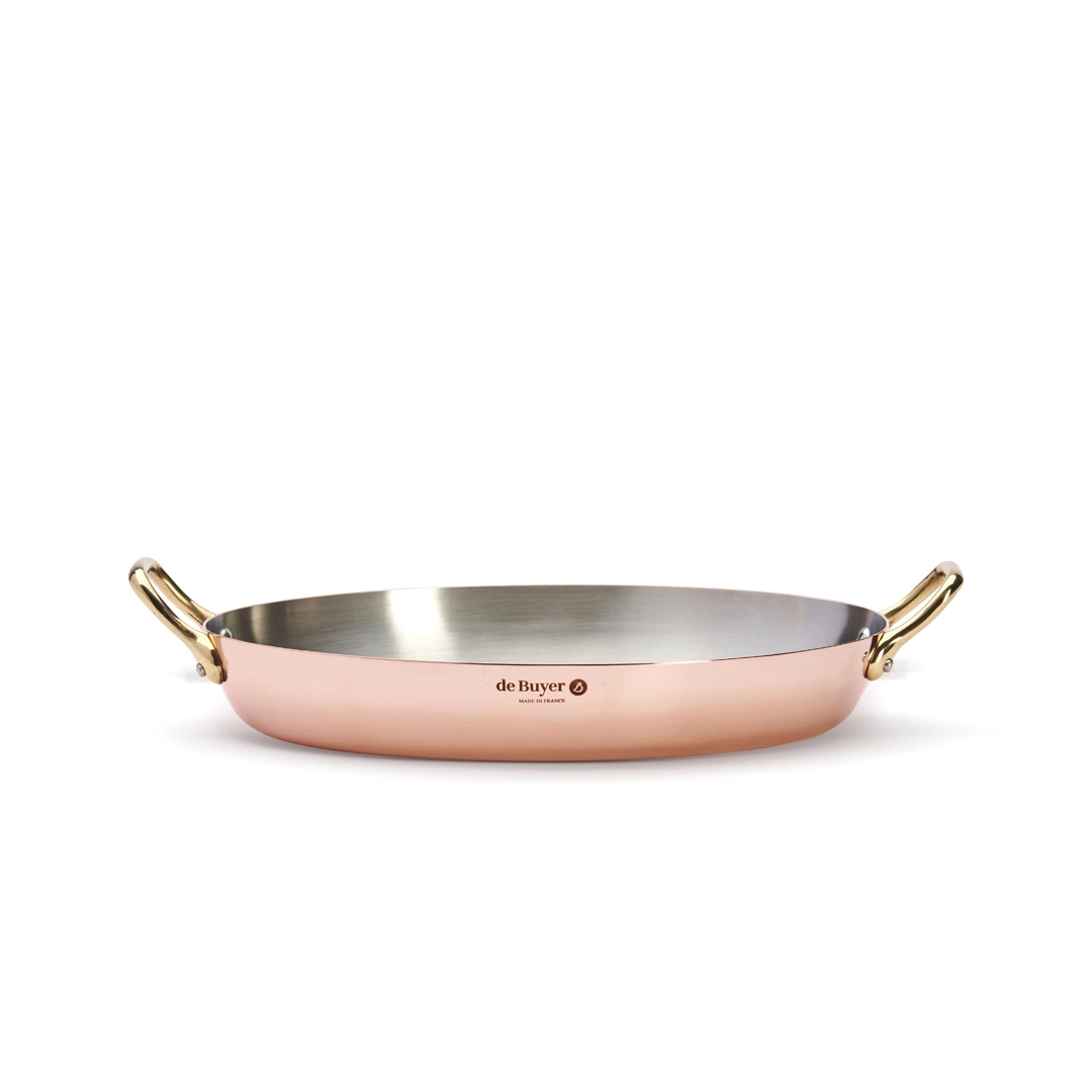 De Buyer Kupfer Bratpfanne 32 cm oval
