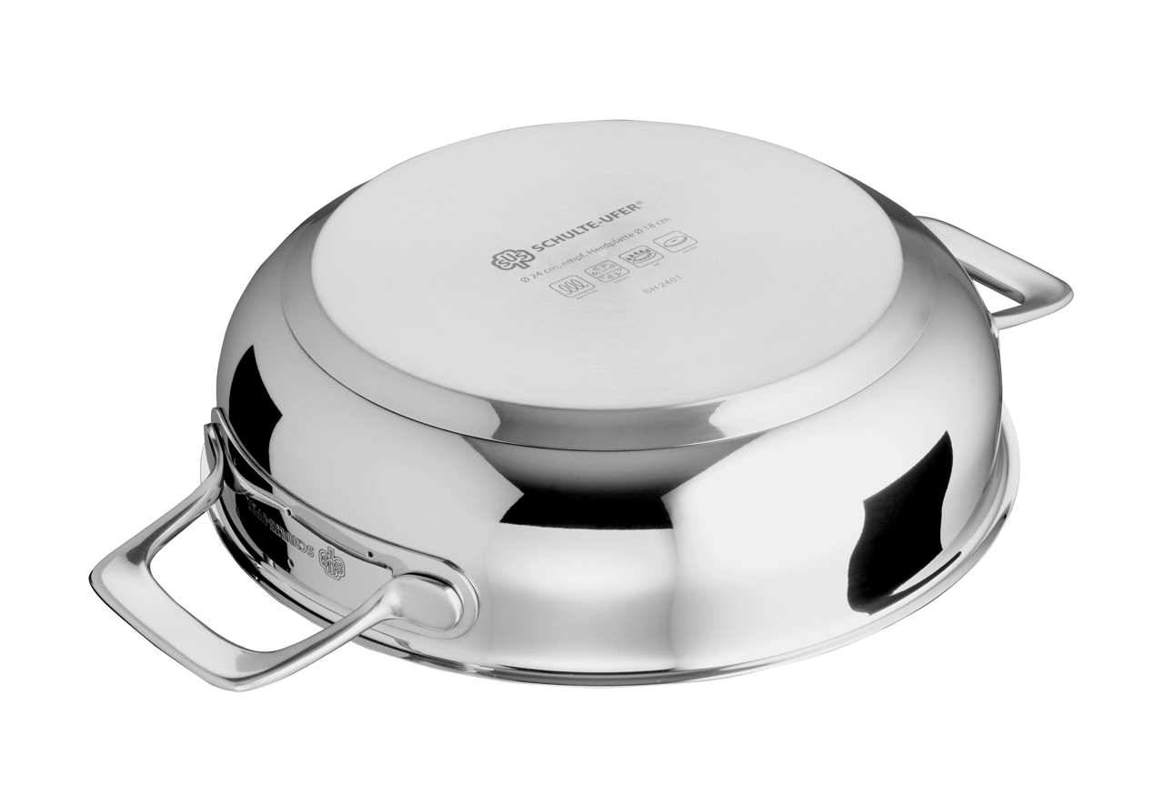 SUS Schmorpfanne Astral mit UniverSUS 24 cm 24 cm 4