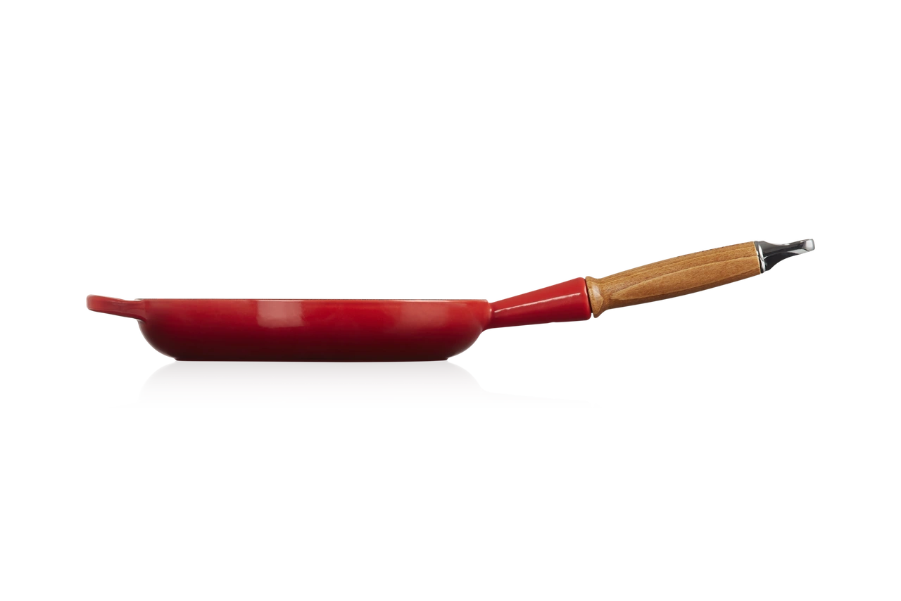 Le Creuset Gusseisen Bratpfanne 24 cm kirschrot kirschrot 2