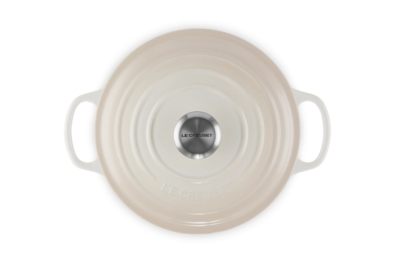 Le Creuset Sauteuse 24 cm meringue / creme meringue / creme 4