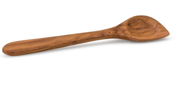 Continenta Olivenholz Kochlöffel mit Ecke 2