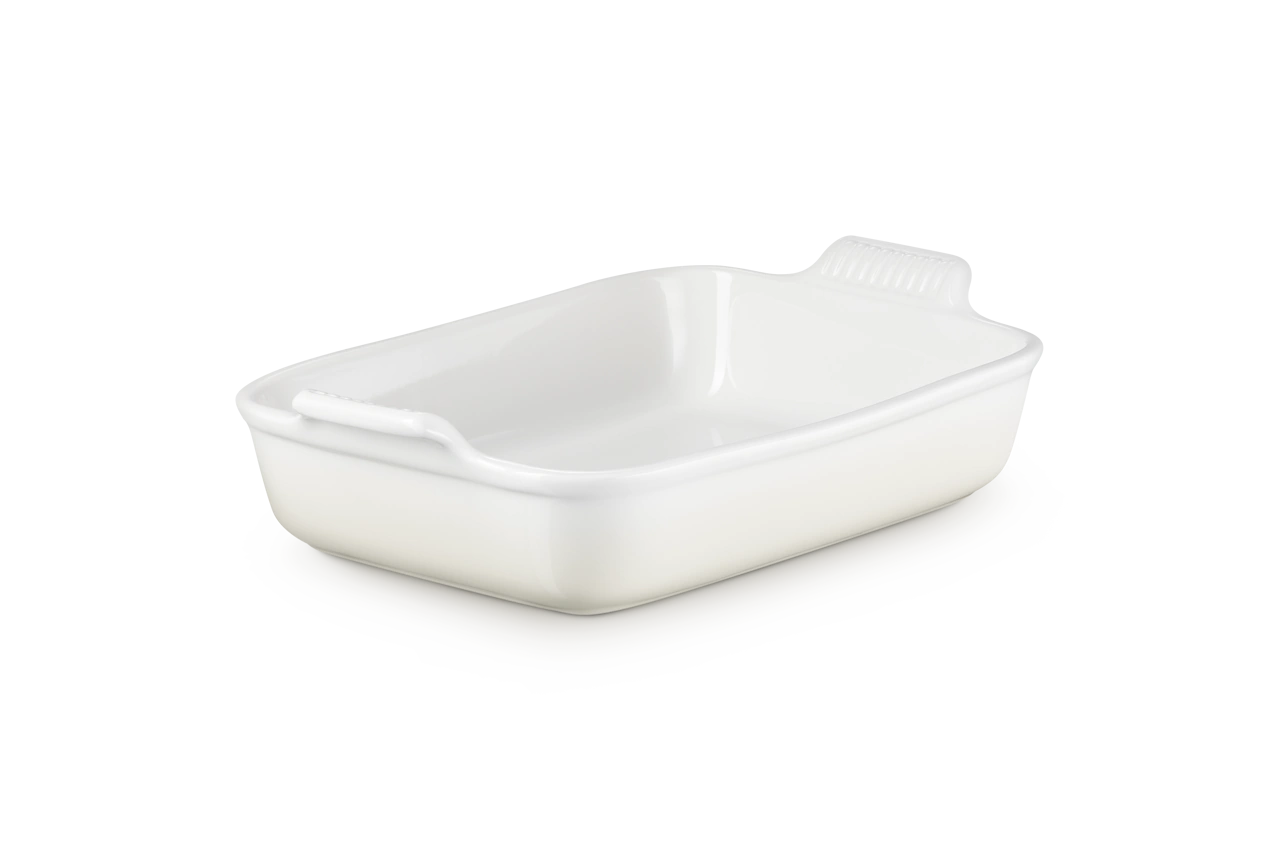 Le Creuset Keramik Auflaufform 32 cm meringue / creme 1