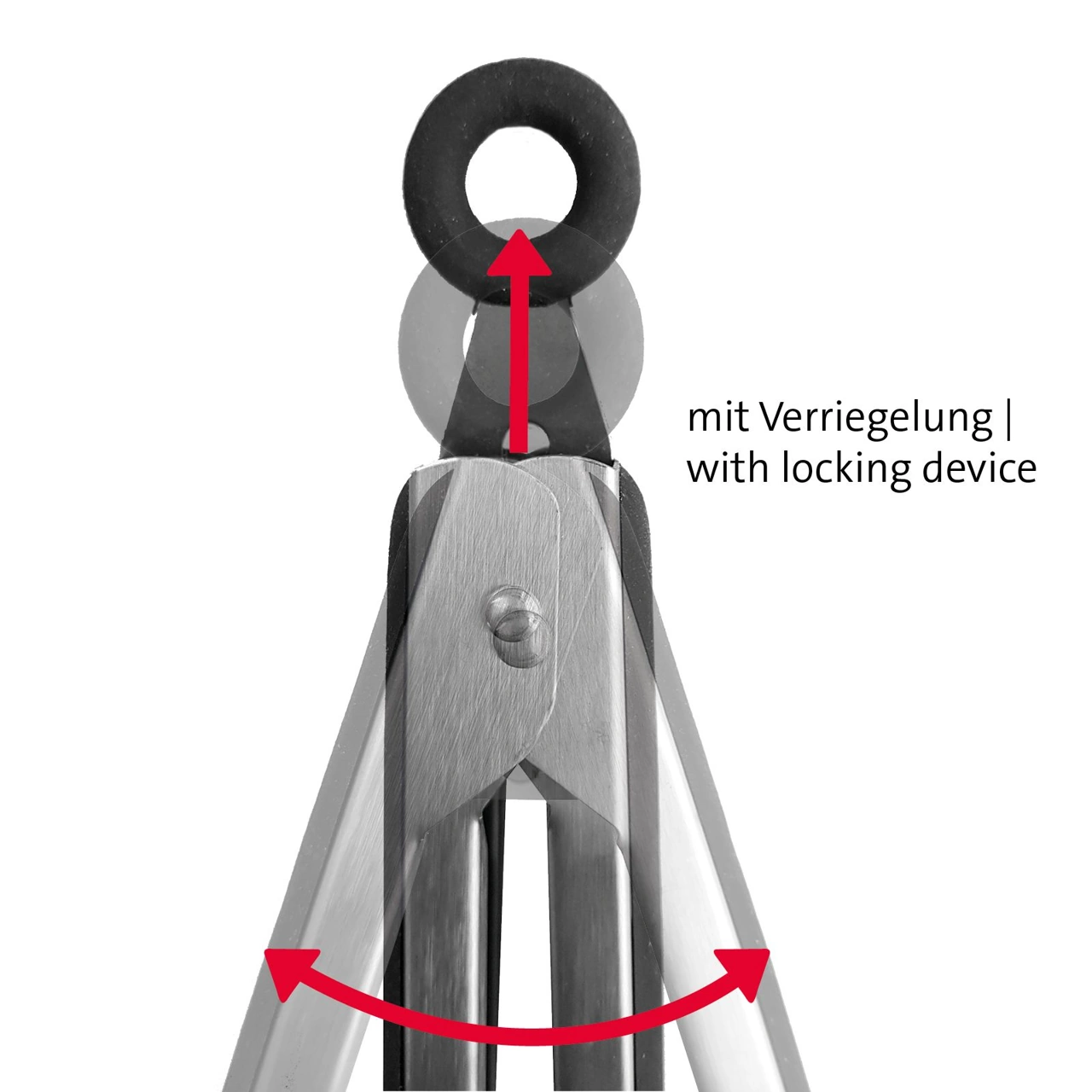 Westmark Edelstahl Grillzange 4