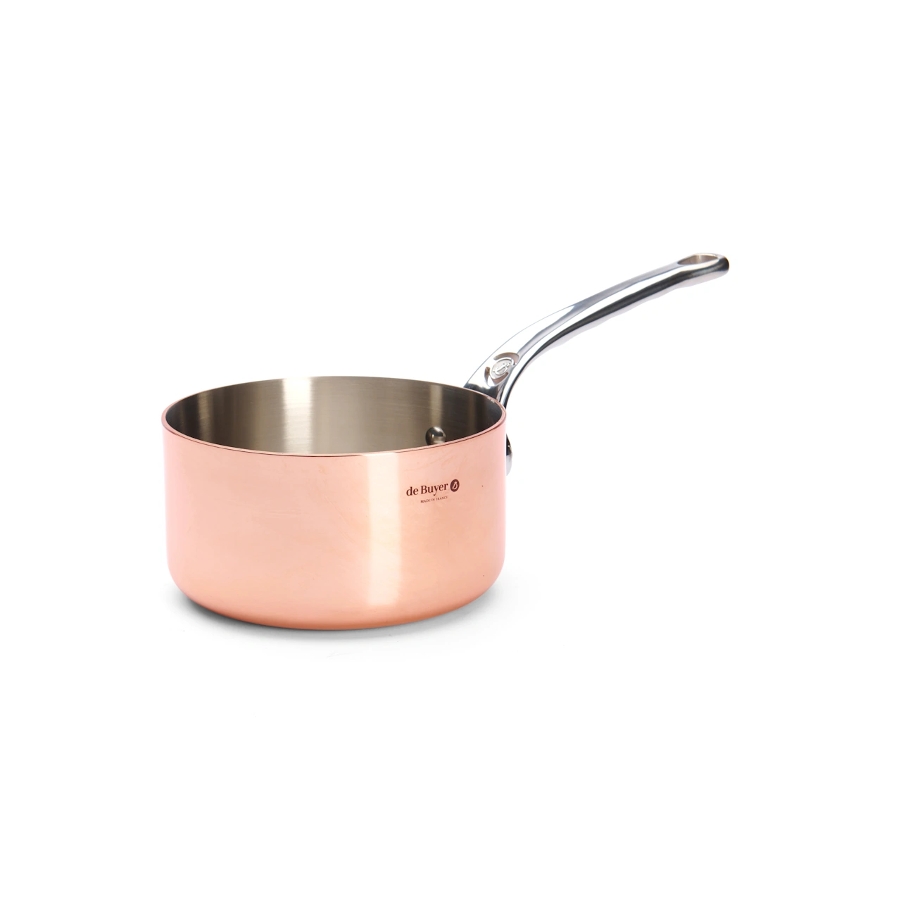 De Buyer Kupfer Stielkasserolle Inocuivre 16 cm 3
