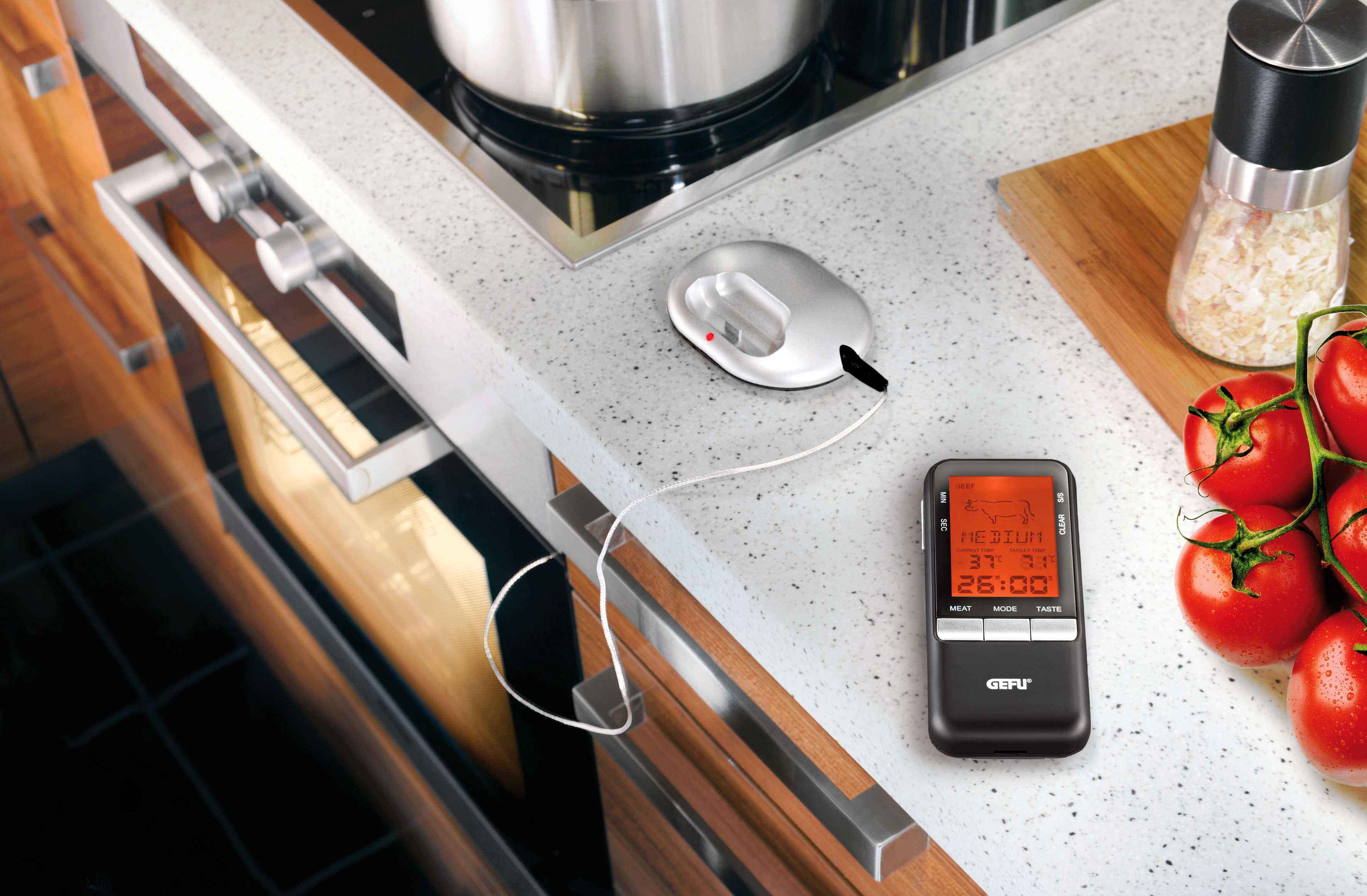 Gefu Digitales Funk Bratenthermometer 3