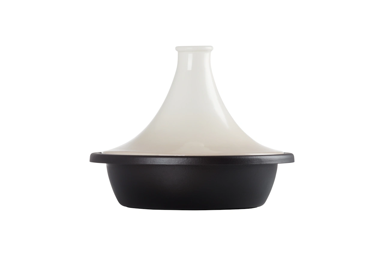 Le Creuset Tagine - Schmortopf mit Rezeptheft meringue / creme 7