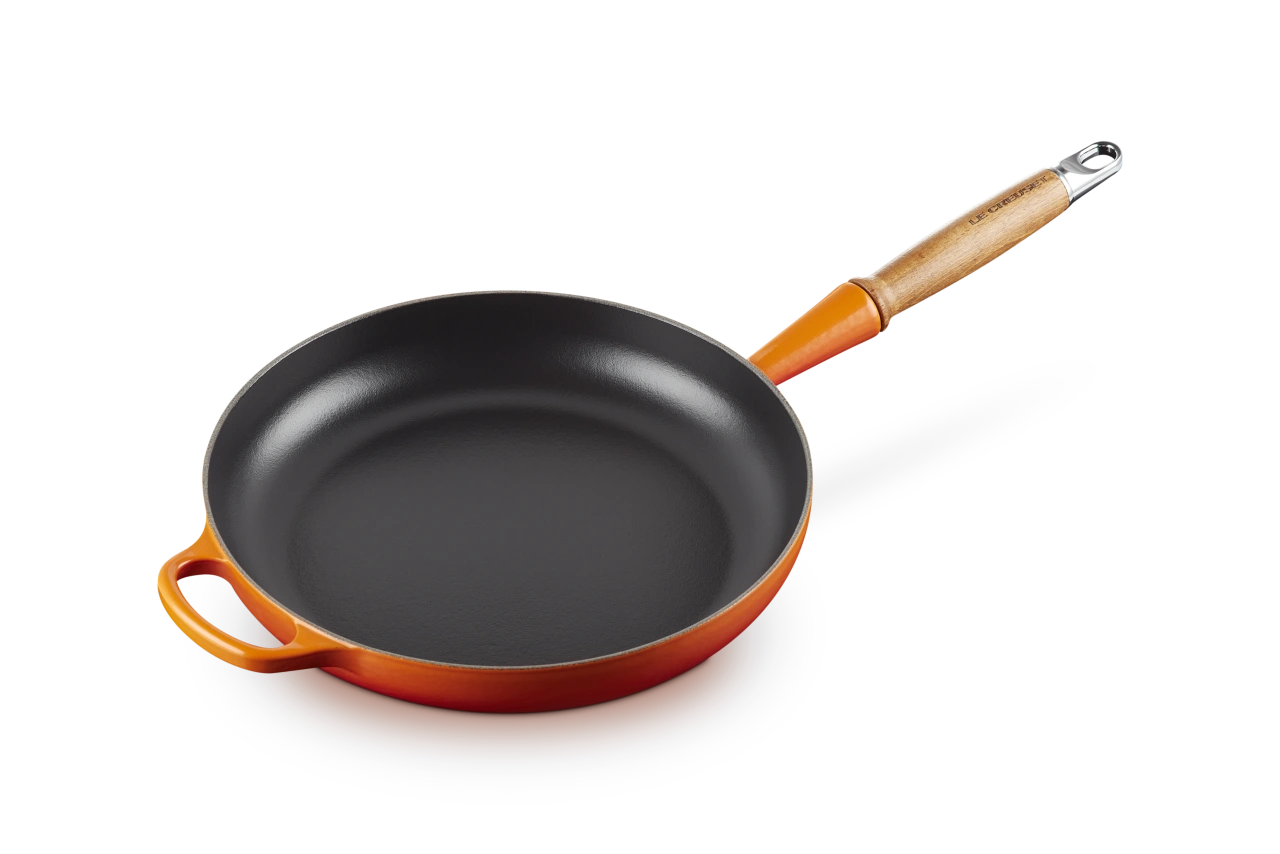 Le Creuset Gusseisen Bratpfanne 28 cm ofenrot / orange ofenrot / orange 1