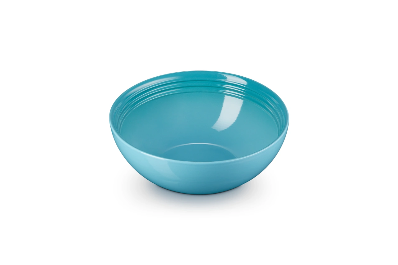 Le Creuset Keramik Salatschüssel 24 cm karibik karibik / türkis 2