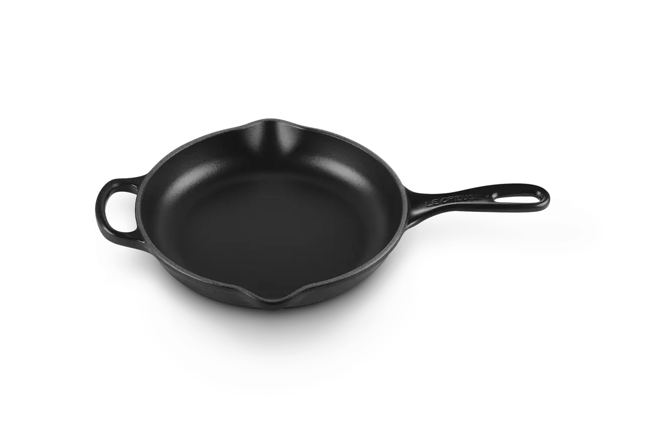 Le Creuset Gusseisen Brat- & Servierpfanne 23 cm schwarz schwarz 1