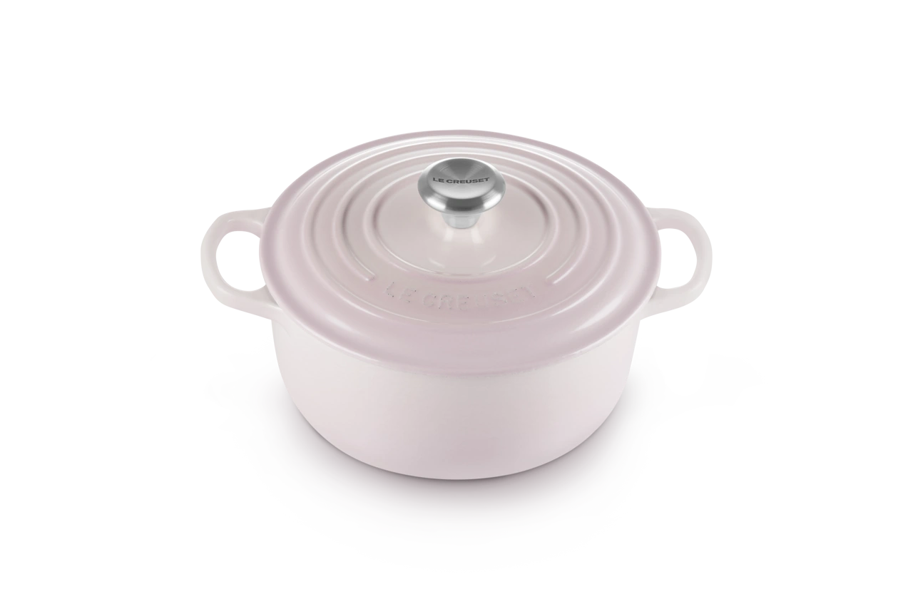 Le Creuset Gusseisen Topf 20 cm shell pink / rosa shell pink / rosa 1