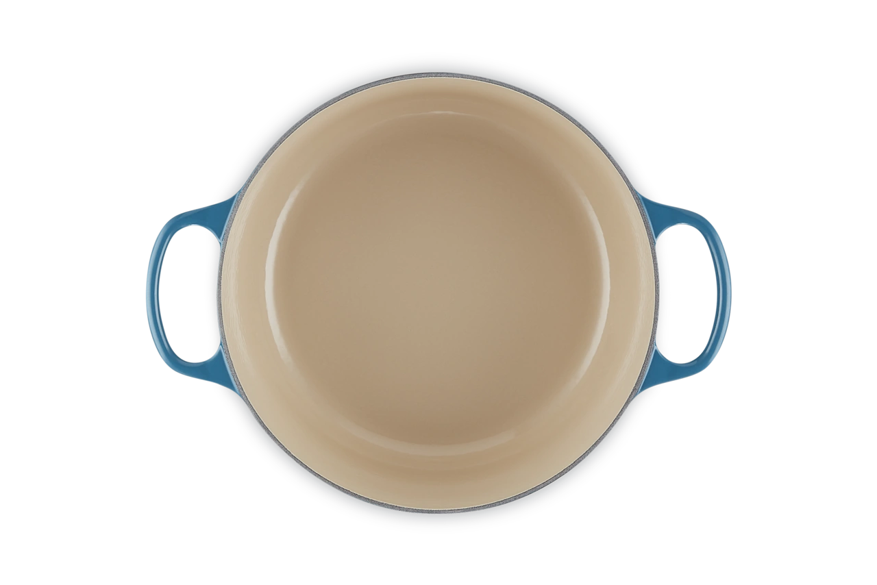 Le Creuset Gusseisen Topf 26 cm deep teal / grünblau deep teal / grünblau 5