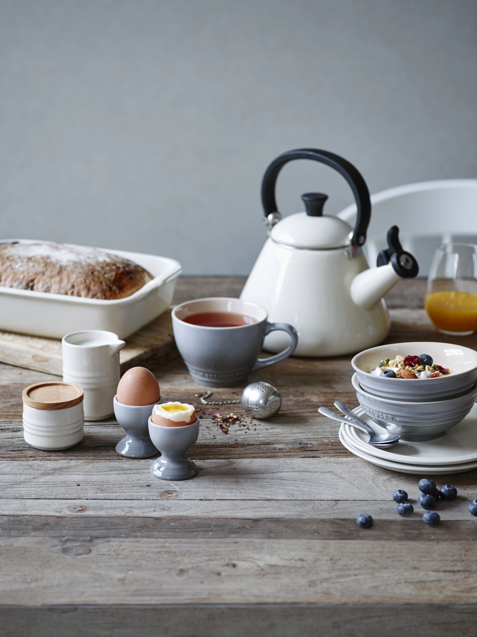 Le Creuset Wasserkessel Kone deep teal / grünblau deep teal / grünblau 2