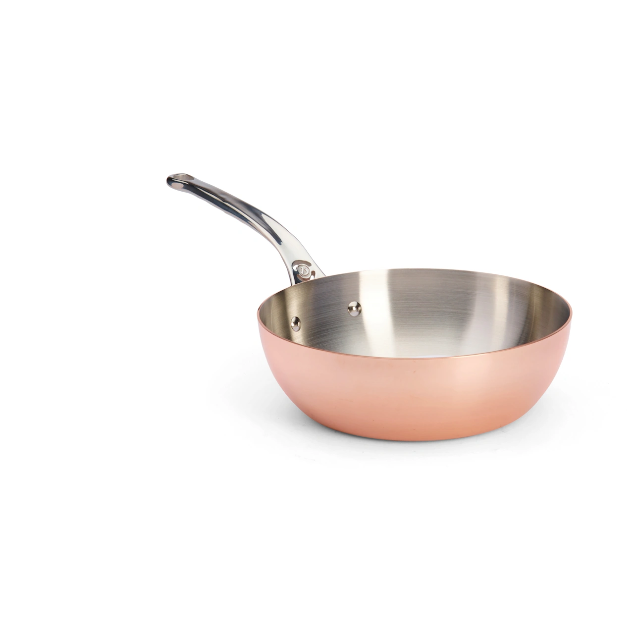 De Buyer Kupfer Sauteuse Induktion konisch 24 cm 2
