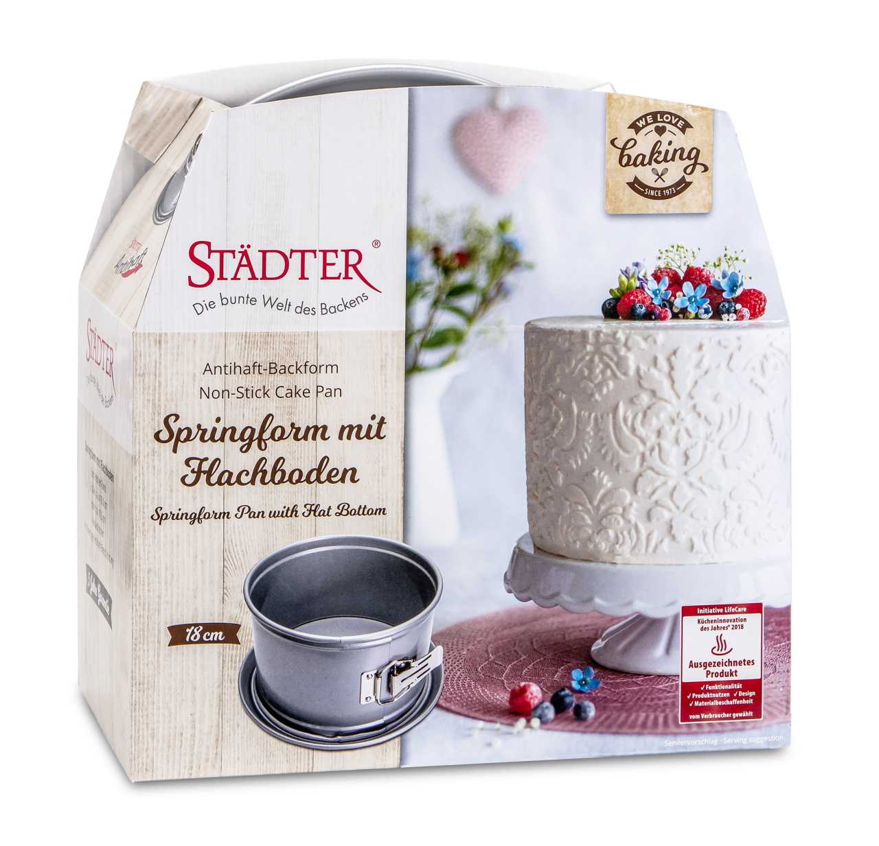 Städter Springform 18 cm hoch 14