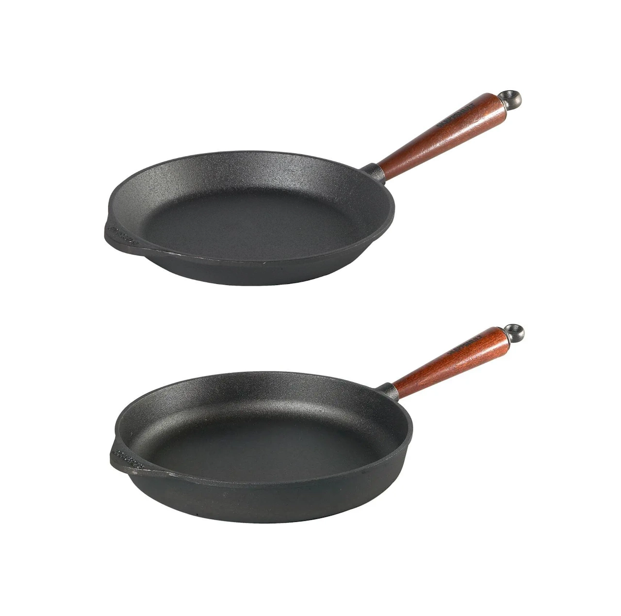 Skeppshult Gusseisen Pfannen Set Buchegriff