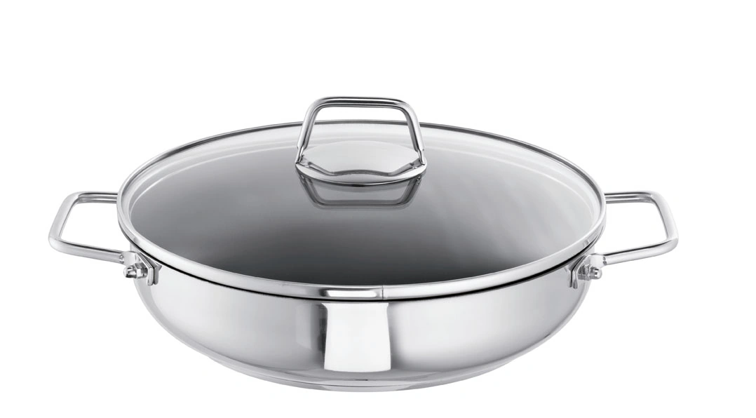 SUS Wega Schmorpfanne mit Glasdeckel 26 cm