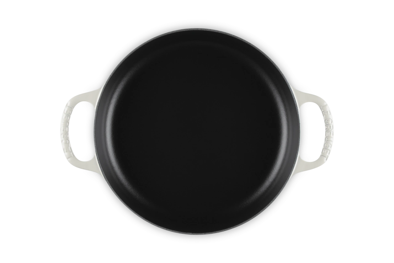 Le Creuset Servierpfanne mit 2 Griffen 28 cm meringue meringue / creme 4