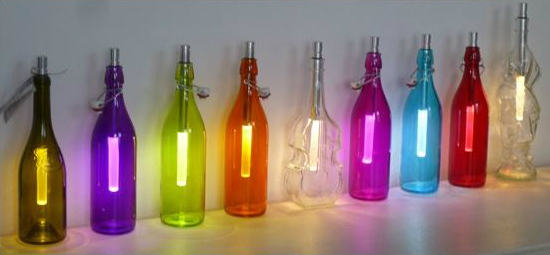 Bottle Light Flaschenleuchte zwei Helligkeiten