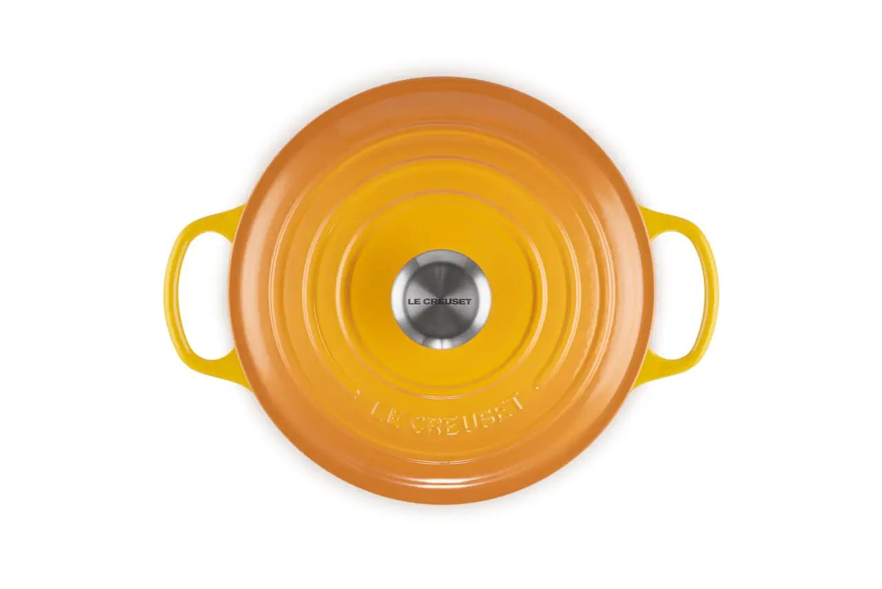 Le Creuset Gusseisen Topf 24 cm nectar / gelb nectar / gelb 4
