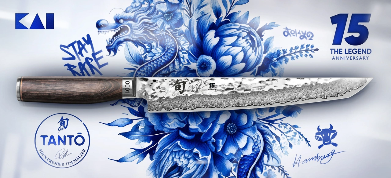 Kai Shun Premier Jubiläumsmesser Tanto ltd. Edition 2