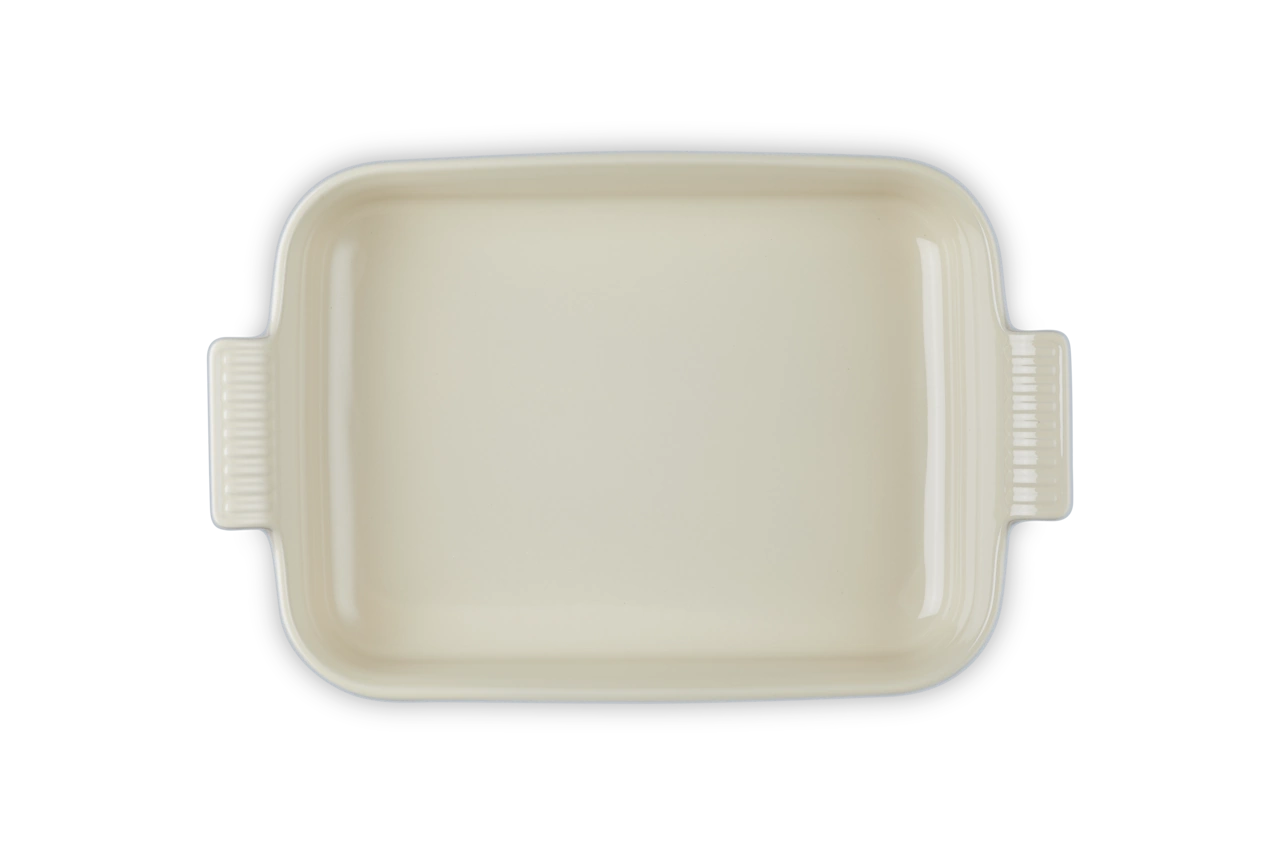 Le Creuset Keramik Auflaufform 32 cm perlgrau 4