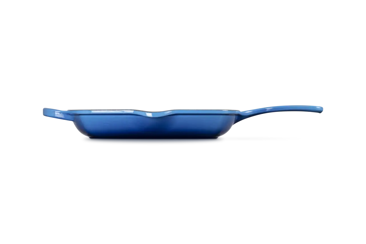 Le Creuset Grillpfanne 26 cm viereckig azure azure / blau 3