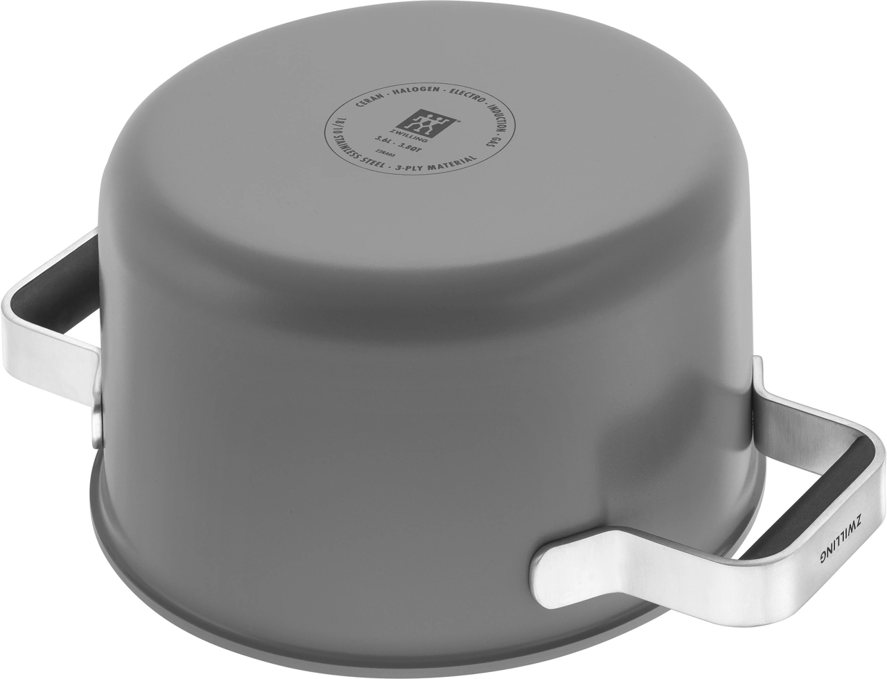 Zwilling Edelstahl Topfset Pure 5teilig grau grau 10