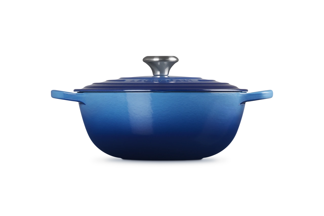 Le Creuset Topf La Marmite 26 cm azure / blau 3