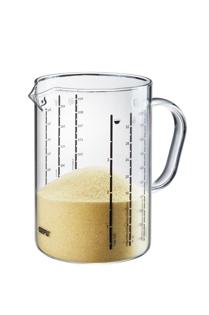 Gefu Messbecher aus Glas 1000 ml 1