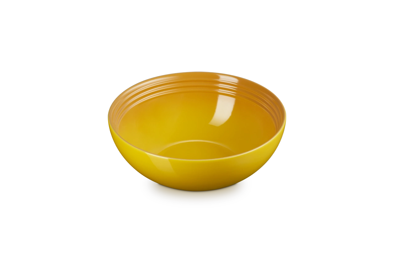 Le Creuset Keramik Salatschüssel 24 cm nectar nectar / gelb 2