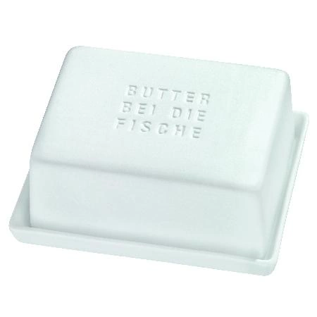 Räder Porzellan Butterdose klein Butter bei die Fische 2