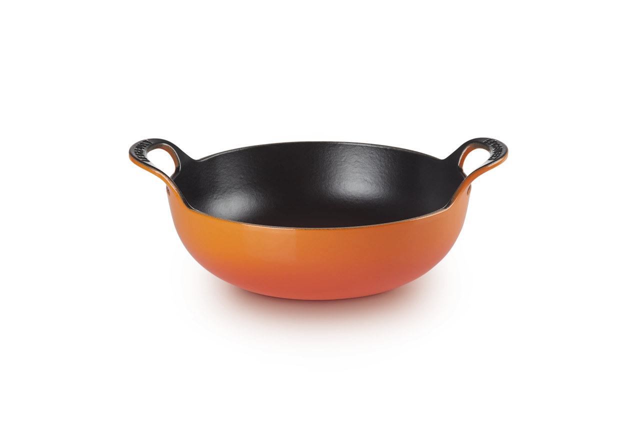 Le Creuset Gusseisen Topf Balti Dish 24 cm ofenrot / orange 2
