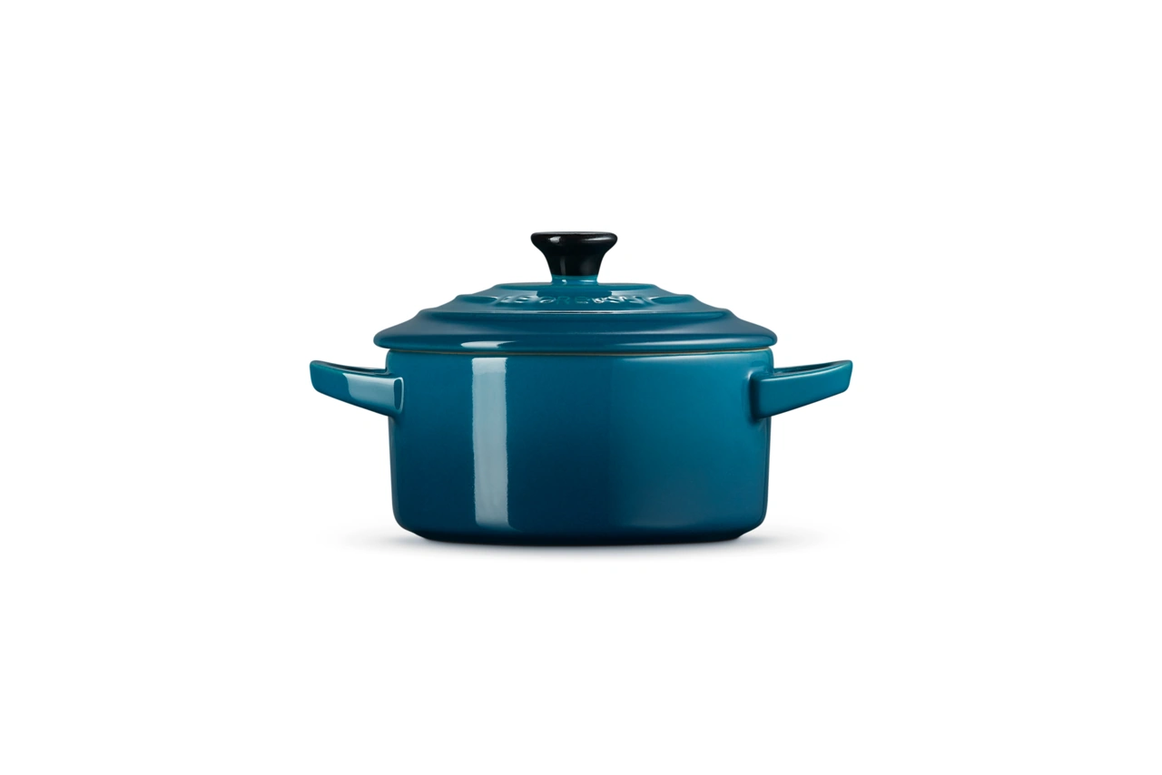 Le Creuset Mini Cocotte deep teal / grünblau deep teal / grünblau 3