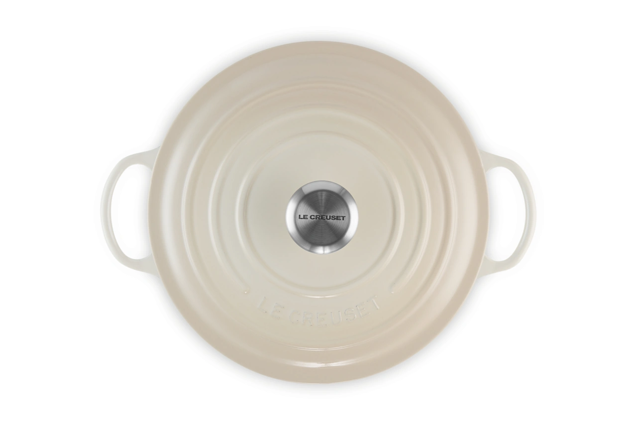 Le Creuset Topf La Marmite 26 cm meringue / creme 4