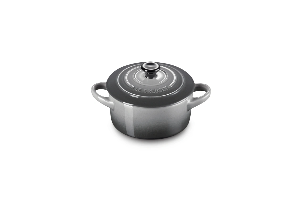 Le Creuset Mini Cocotte flint / grau flint / grau 5