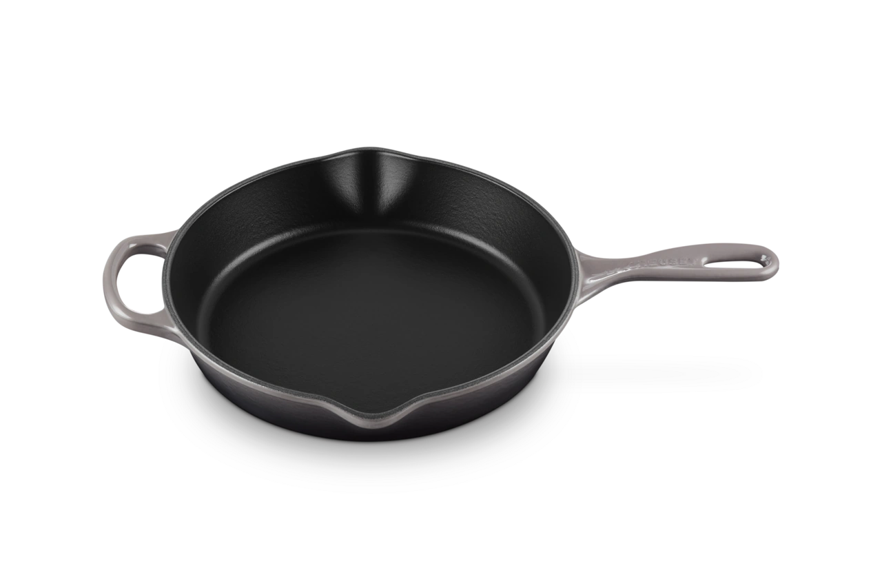 Le Creuset Gusseisen Brat- & Servierpfanne hoch perlgrau flint / grau 1