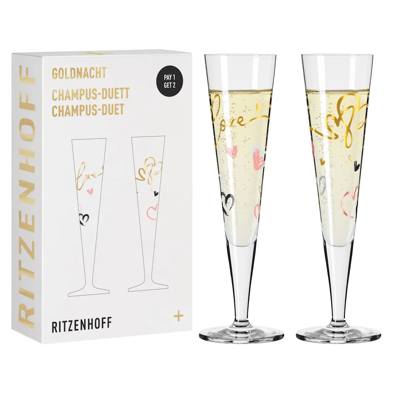 Ritzenhoff & Breker Longdrinkglas Gin 8-delig, incl. glazen rietjes, 590 ml (set, 8-delig Ritzenhoff & Breker Longdrinkglas Gin 8-delig, incl. glazen rietjes, 590 ml (set, 8-delig