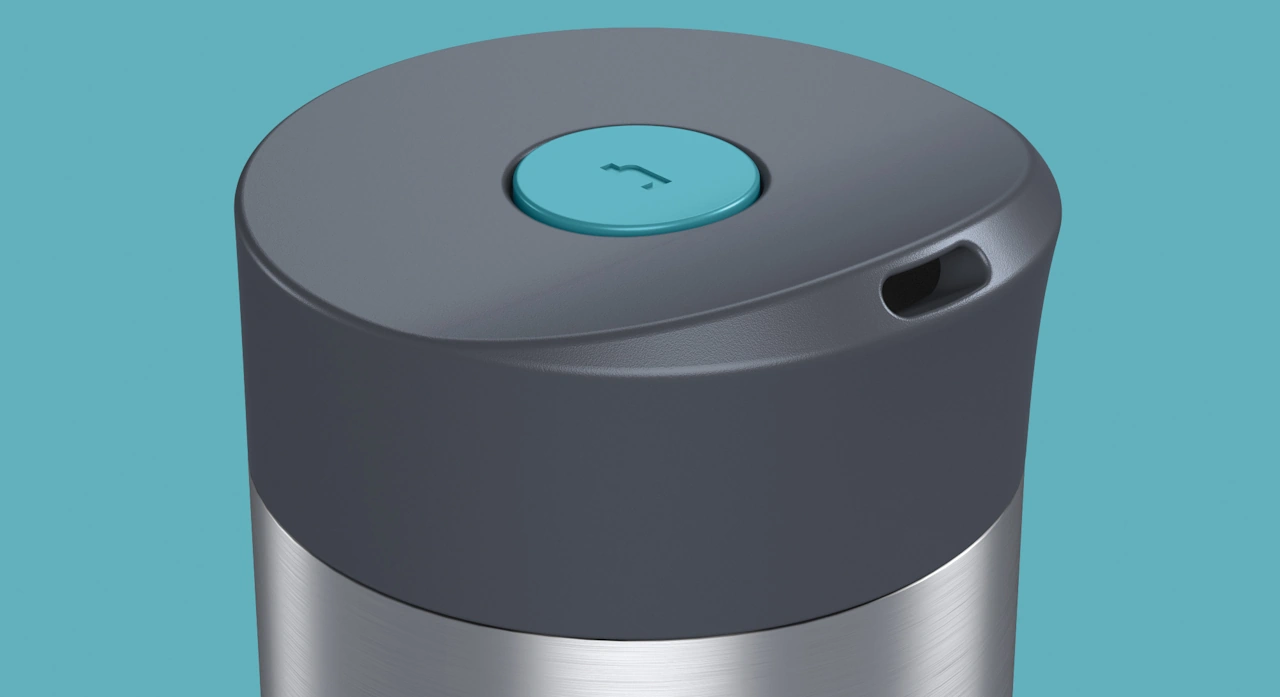 Boddels Thermobecher KOFFJE türkisblau 2