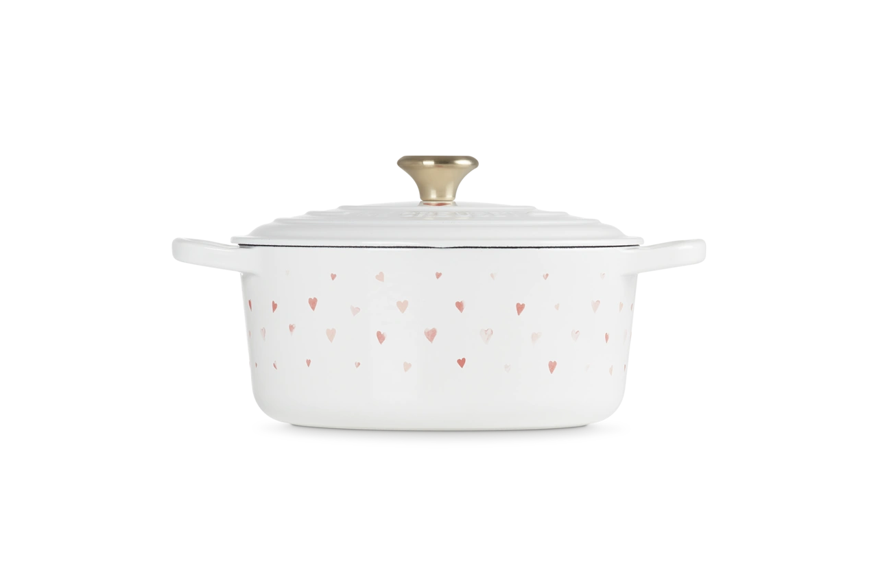 Le Creuset Bräter mit Herzen 22 cm Sonderedition 3