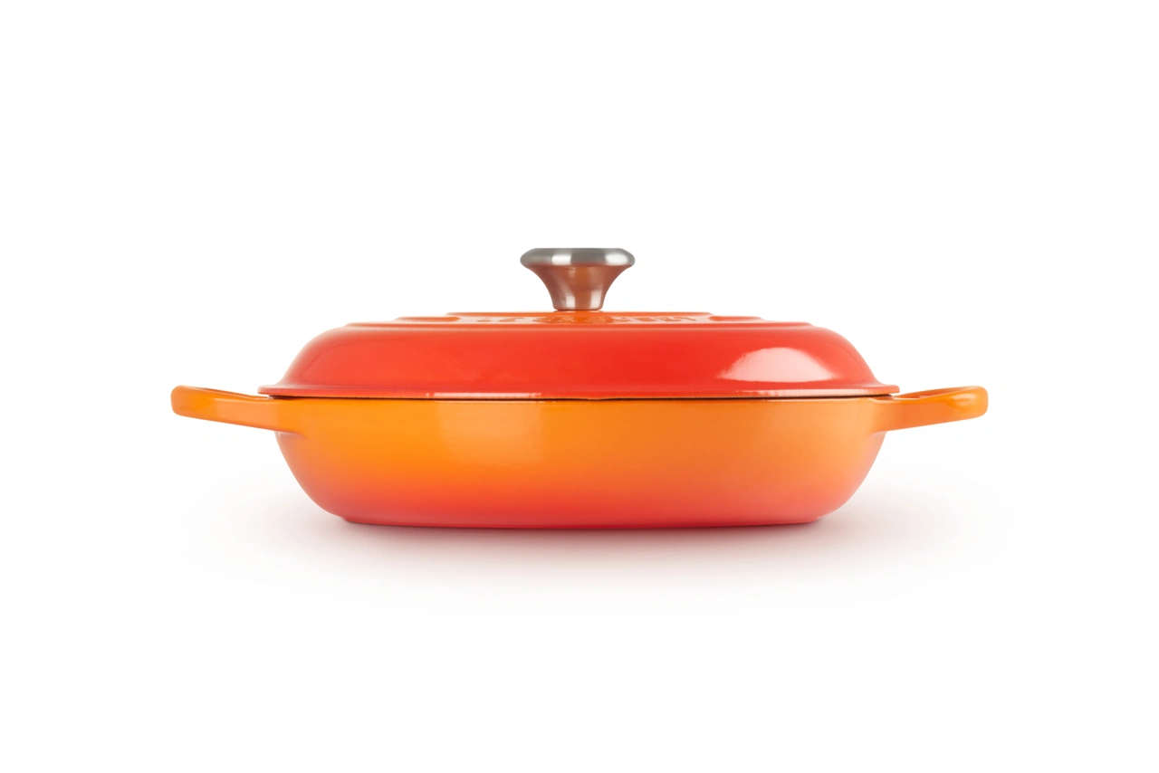 Le Creuset Gusseisen Gourmet Profitopf 30 cm ofenrot / orange ofenrot / orange 3
