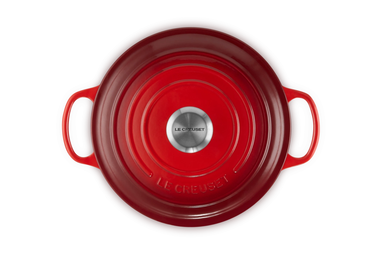 Le Creuset Sauteuse 24 cm kirschrot kirschrot 4