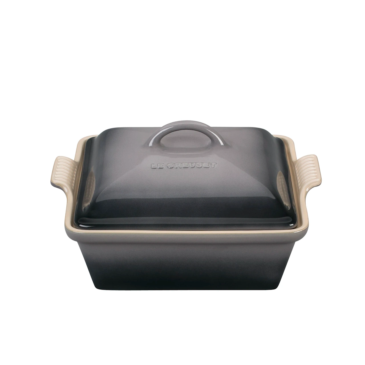 Le Creuset Auflaufform mit Deckel 23 cm flint flint / grau 1