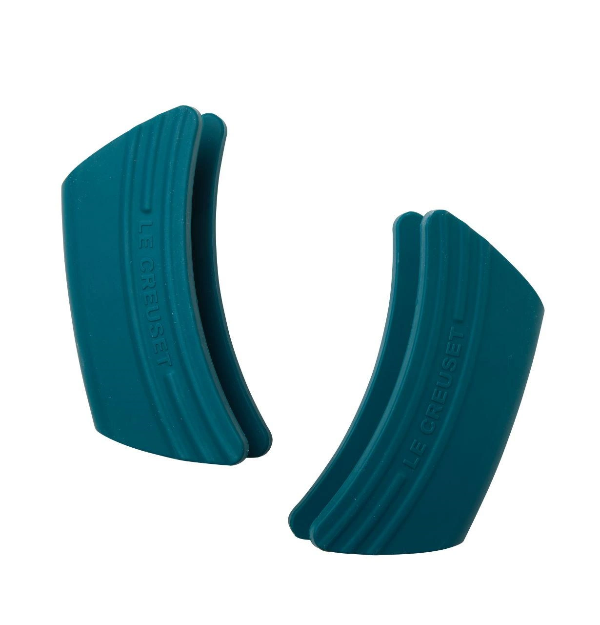 Le Creuset Silikon Topf Griffschutz 2-teilig deep teal / grünblau