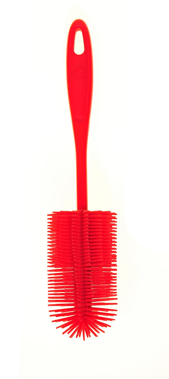 Kochblume Silikon Spülbürste rot 1