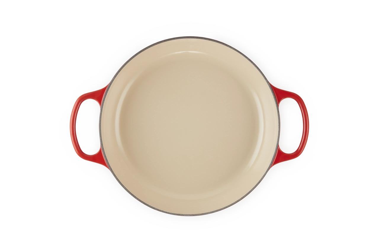 Le Creuset Gusseisen Gourmet Profitopf 26 cm kirschrot kirschrot 5