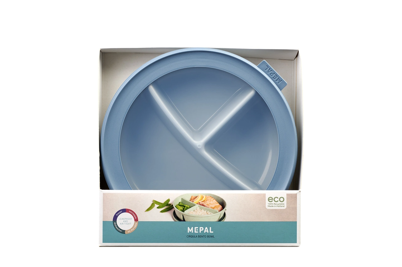 Mepal Bento Bowl cirqula Mikrowellenteller nordic blue / blau 1